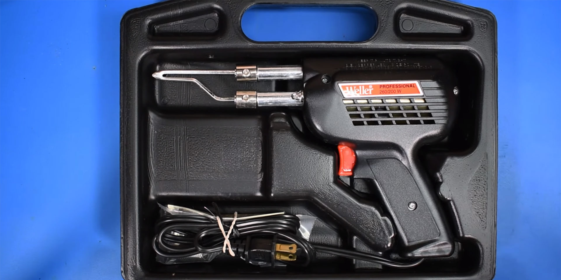 200 300W Weller D650PK Industrial Dual-Heat Gun Kit in Case 120V 